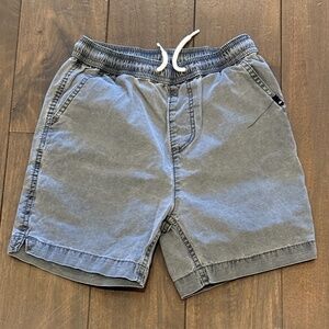 Quicksilver Kids Gray Drawstring Shorts - Size 10
